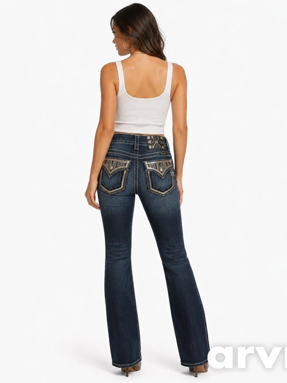 Miss Me Women's Embellished Bootcut Jeans - 25% Off When You Bundle 5+ Items!